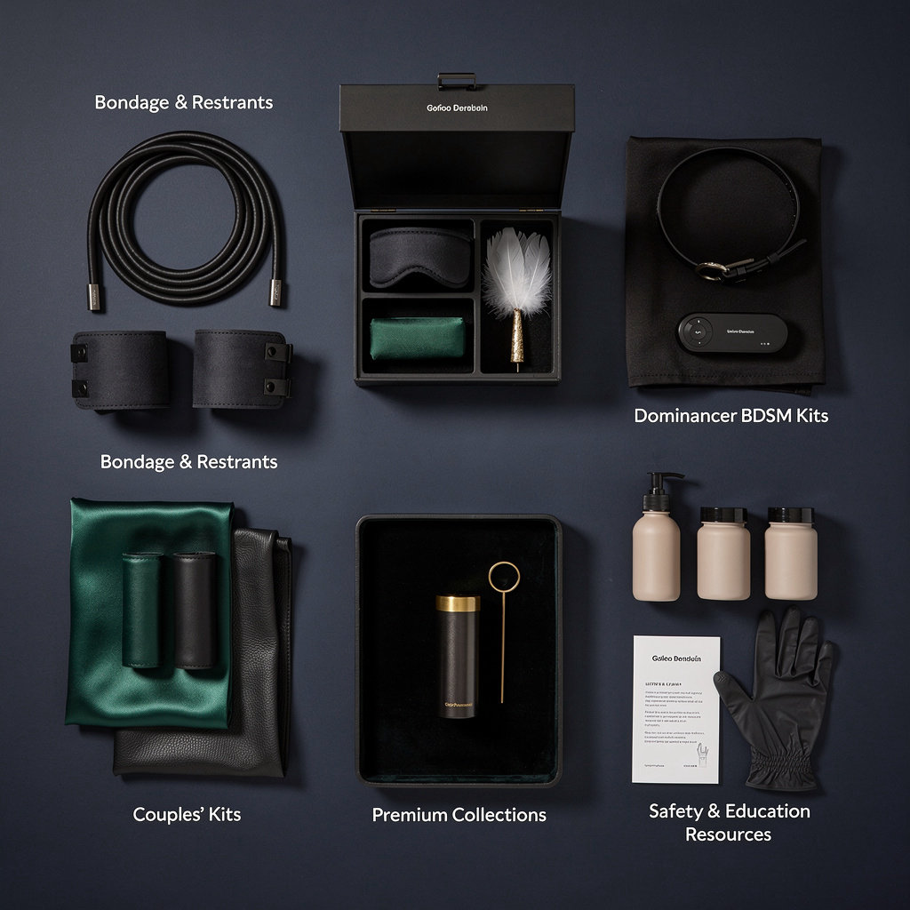 Prolific Slutty Stores BDSM toys, kits and products for safe exploration